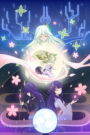 Nahida&#39;s contest art 2024